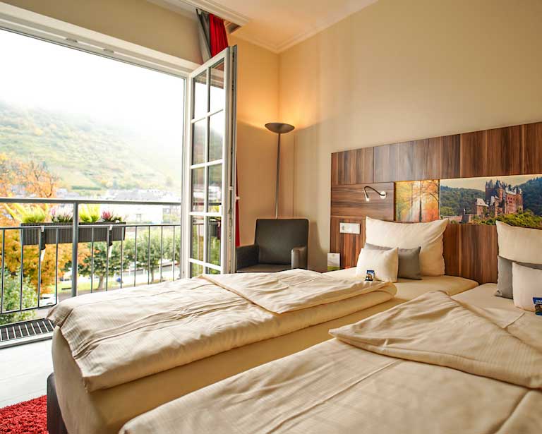 Doppelzimmer Flussgenuss Hotel Cochemer Jung