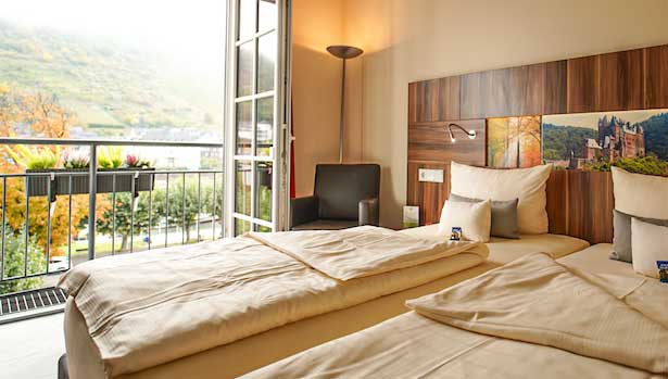 Doppelzimmer Flussgenuss Hotel Cochemer Jung