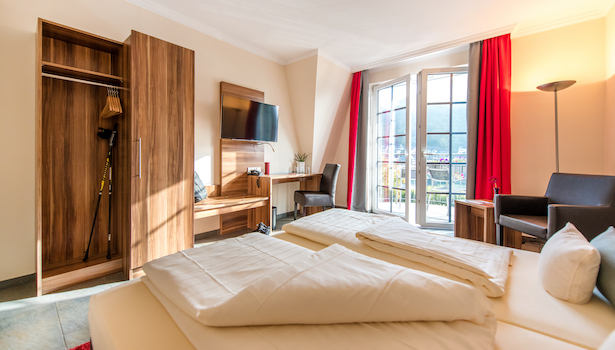 Doppelzimmer Mehrblick im Hotel Cochemer Jung