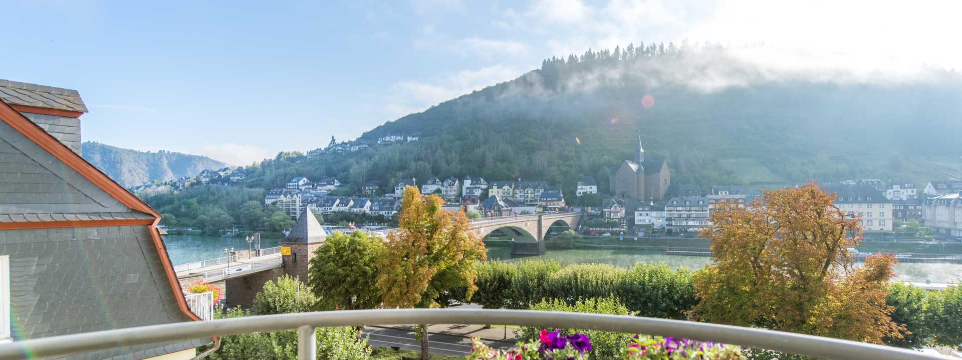 Balkon mit tollem Ausblick
